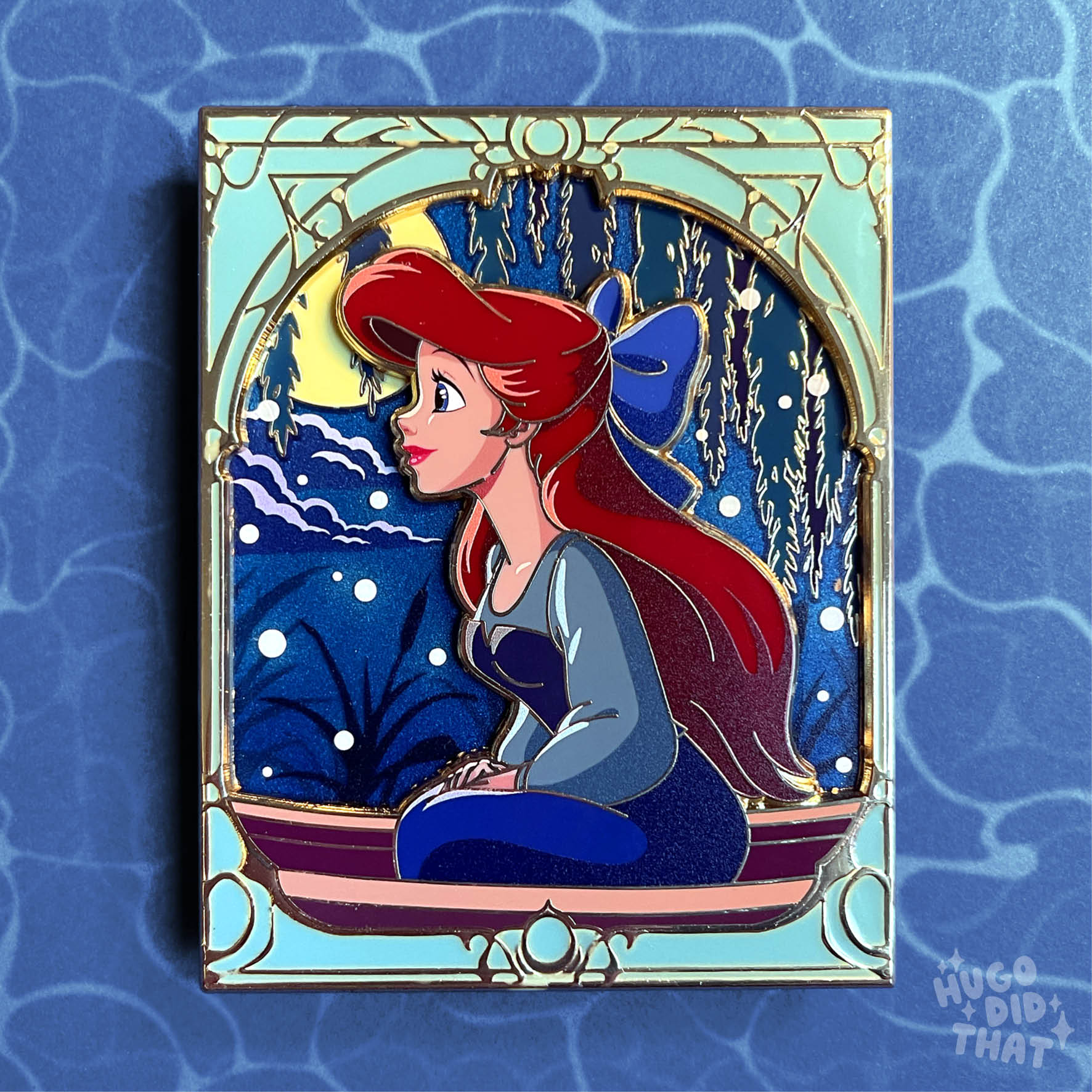 ariel cartoon blue dress Ariel