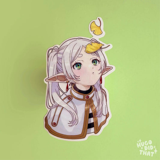Ginkgo Frieren Sticker