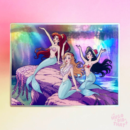 Wonderland Mermaids Sticker